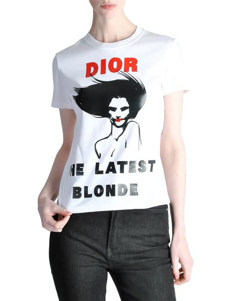 dior female t shirt front pocket|vintage christian Dior t shirt.